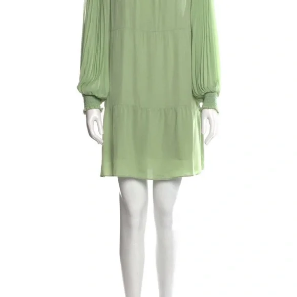 ALICE + OLIVIA Antoinette Pleated
Long Sleeve Dress Size Large - Picture 8 of 13